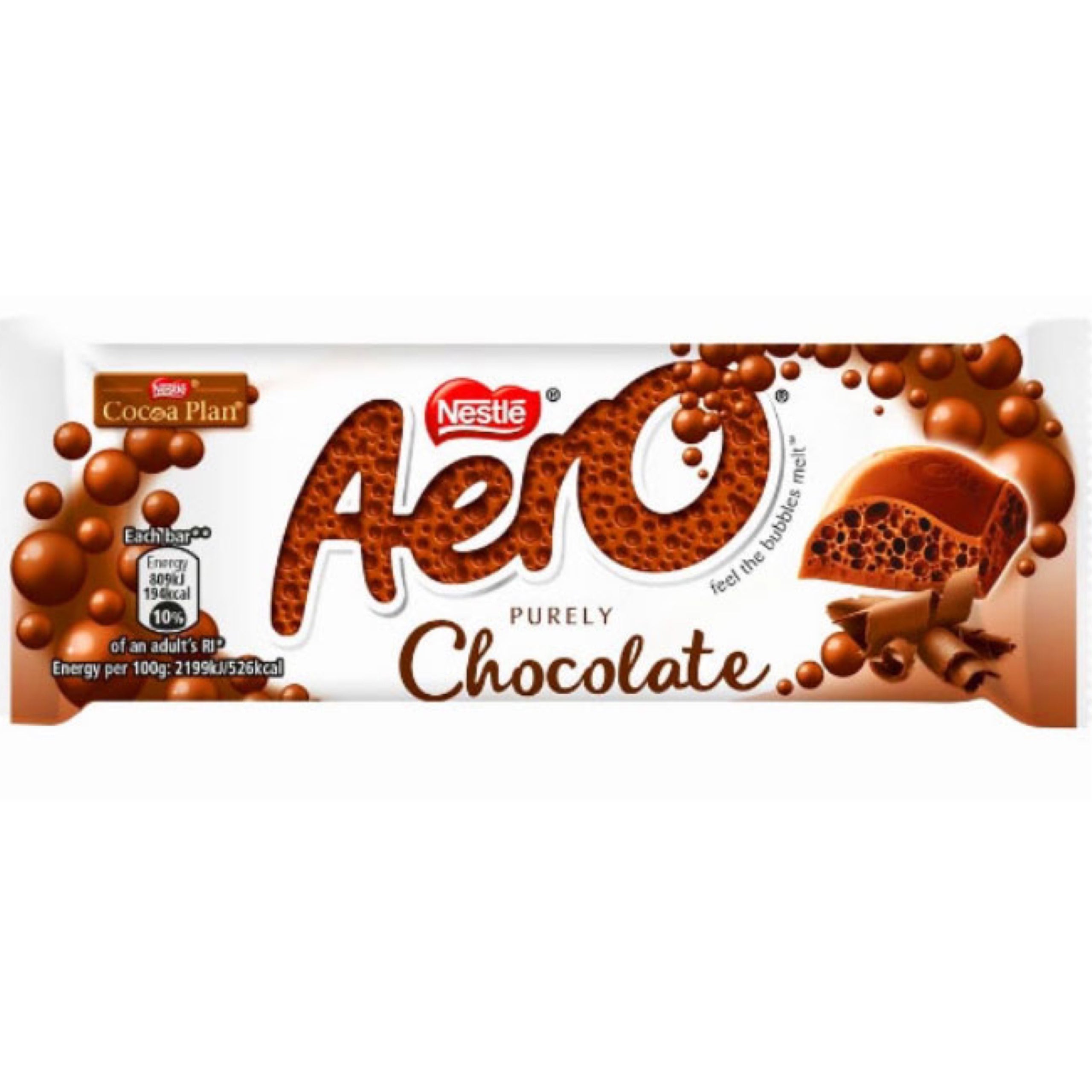 Nestle - Aero Bar Milk Chocolate Candy Bar | Jumbo Jelly Bean Corp.